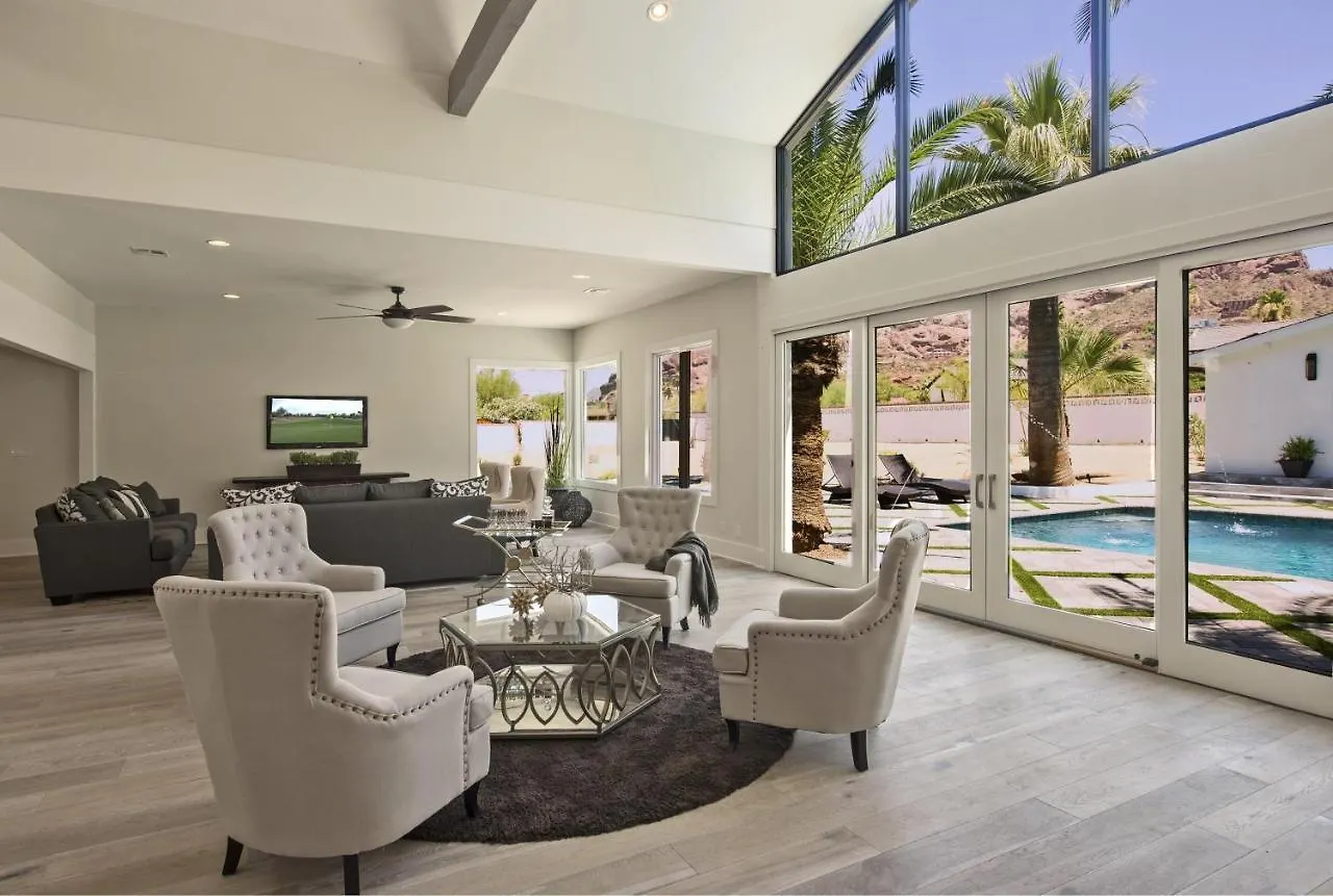 Rockscape Estate - Camelback Mountain - Private Pool Villa Phoenix 0*,